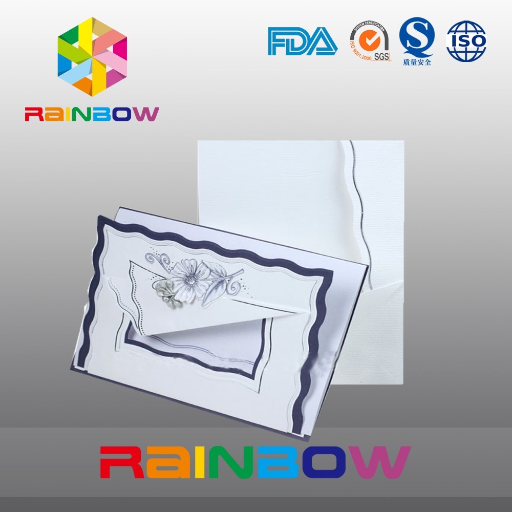 Spersonalizowana karta papieru Art na świąteczne pozdrowienia / zaproszenia ślubne