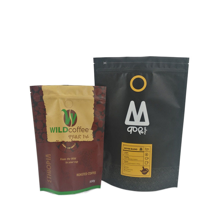 Mylar Paper Stand Up Pouch Zipper Gravure Printing Plastikowa torba na opakowanie z logo