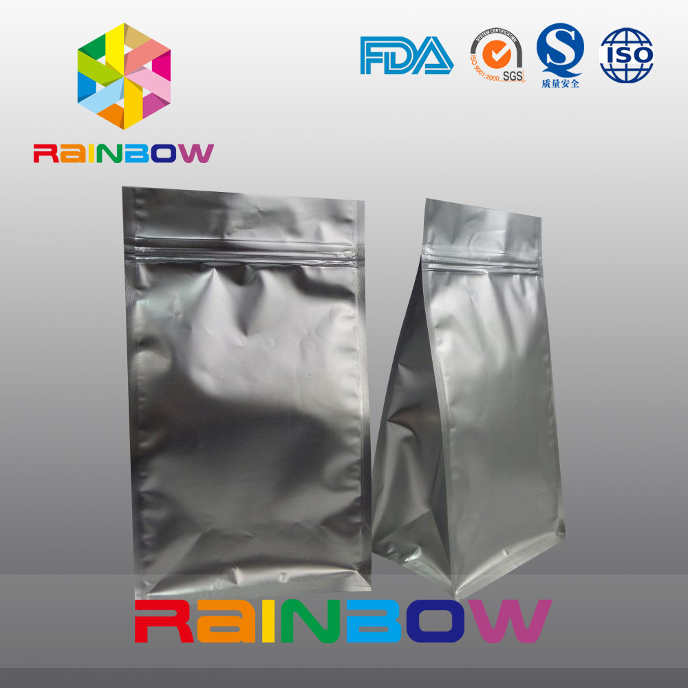 Matt czarny 8 boczne uszczelnienie torby do pakowania woreczki z dolnej części torby ziplock