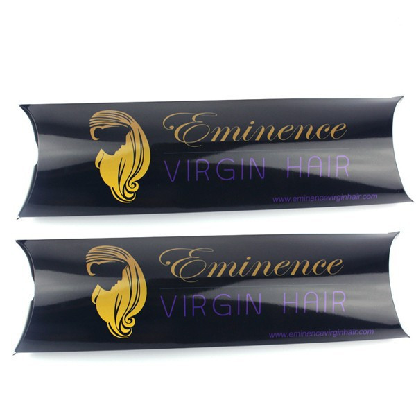 Własne drukowane przedłużanie włosów Opakowanie kartonowe, pudełko papierowe przedłużające włosy