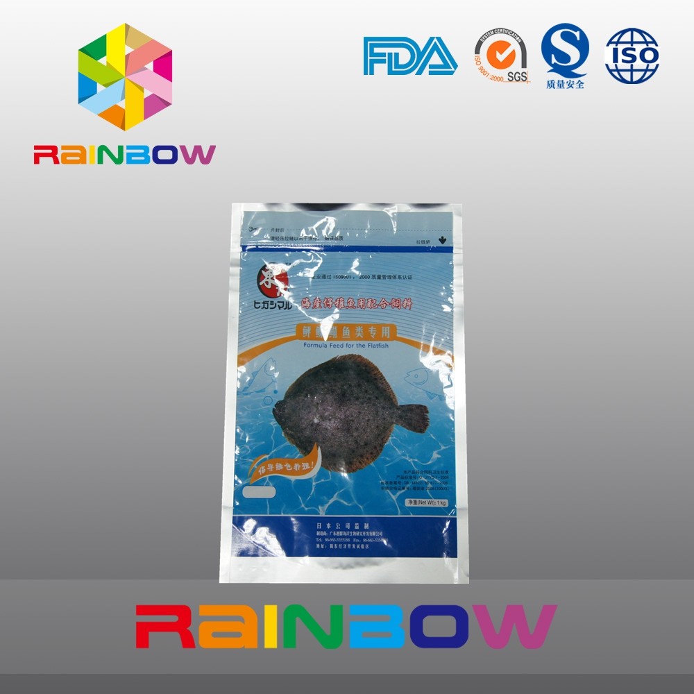 Folia aluminiowa 1kg Pokrowiec na karmę dla zwierząt z przynętą na zamek błyskawiczny