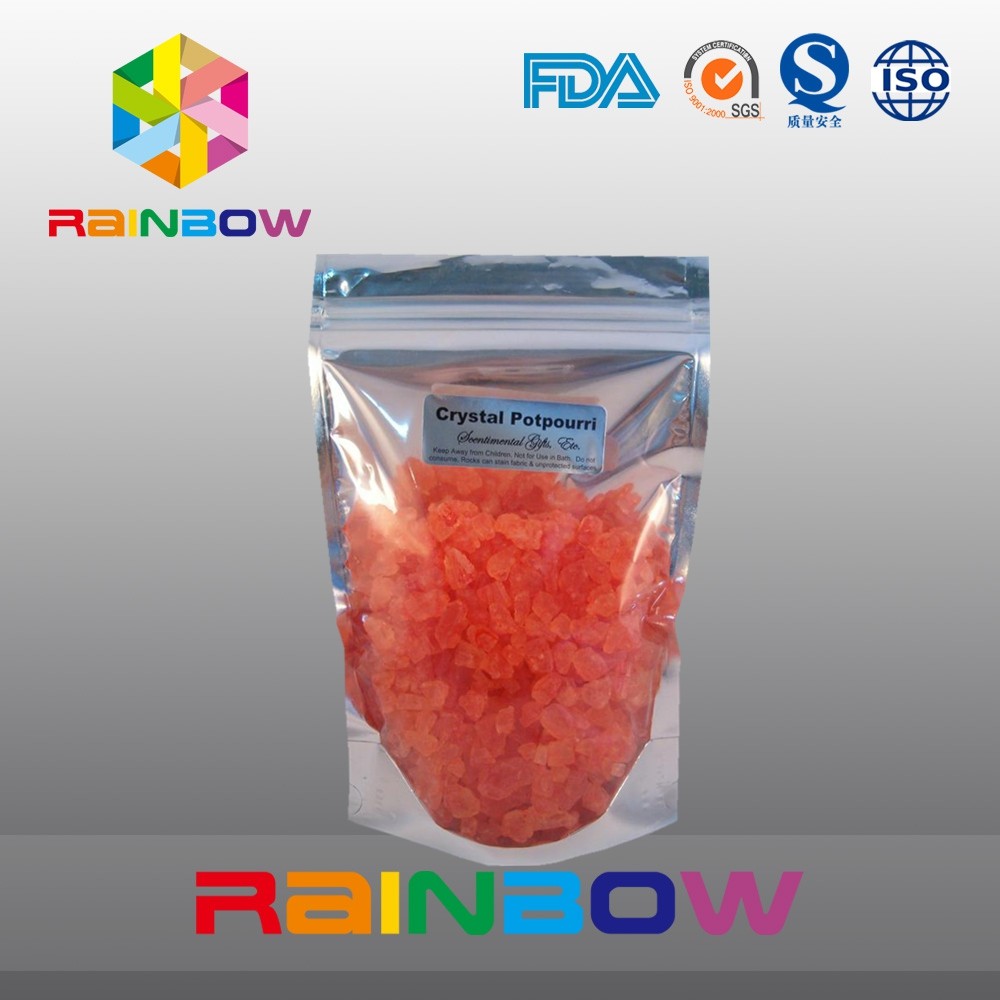 Doypack woreczek z folii aluminiowej z suwakami / torebkami z cukrem