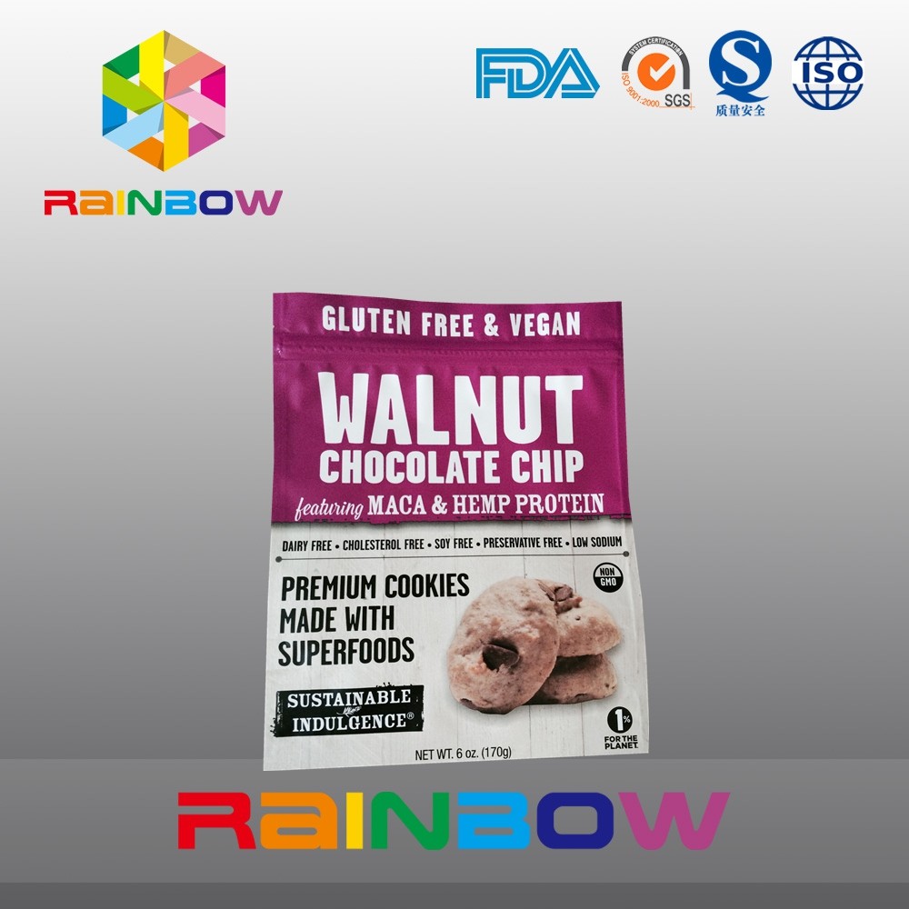 Opakowania z plastikowych torebek z matowej miękkiej powierzchni Opakowania zypsuwanej torby Doypack