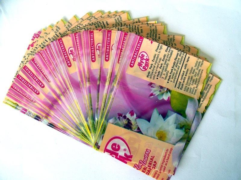 Ekologiczne etykiety termokurczliwe do butelek szamponowych PVC / PET Shrink Wrap