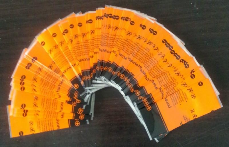 Przemysł spożywczy Drukowane folie termokurczliwe Plastikowa etykieta termokurczliwa do butelek kształtowych