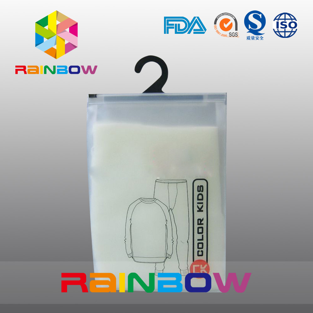 Matowe woreczki plastikowe PVC Wiszące torby z szydełkiem dla dzieci