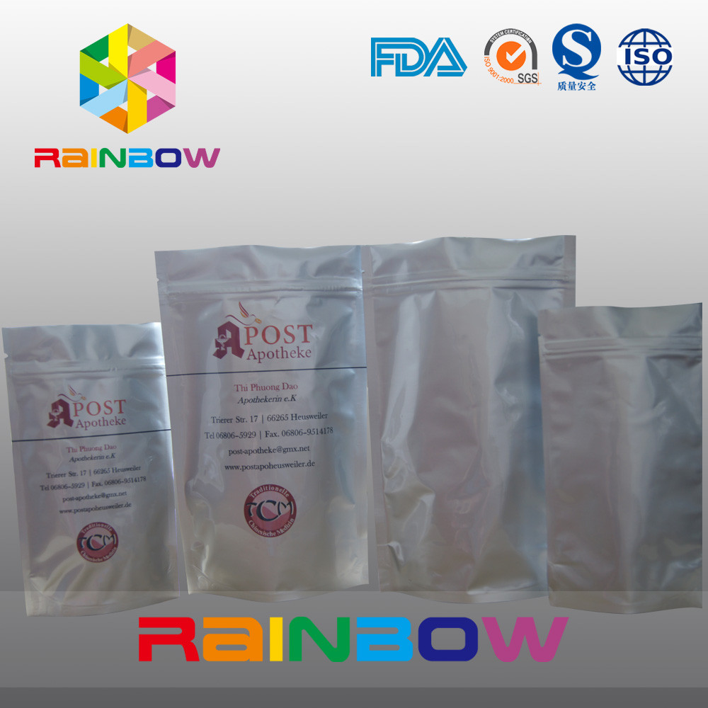 Personalizowana drukowana folia stołowa z zamkiem błyskawicznym na przyprawy / lek ziołowy