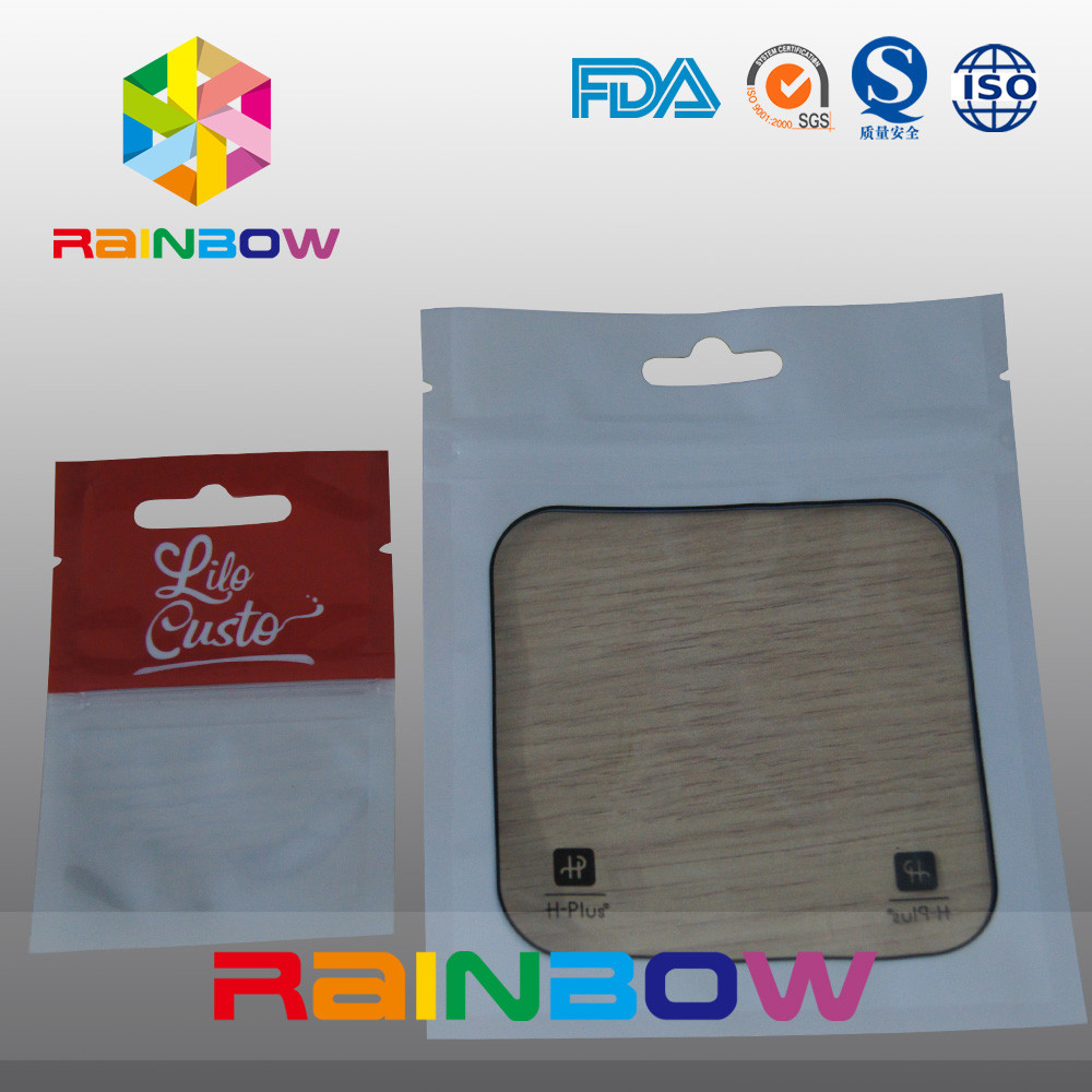 Mylar Ziplock Bag Woreczek foliowy z przezroczystym okienkiem na towary