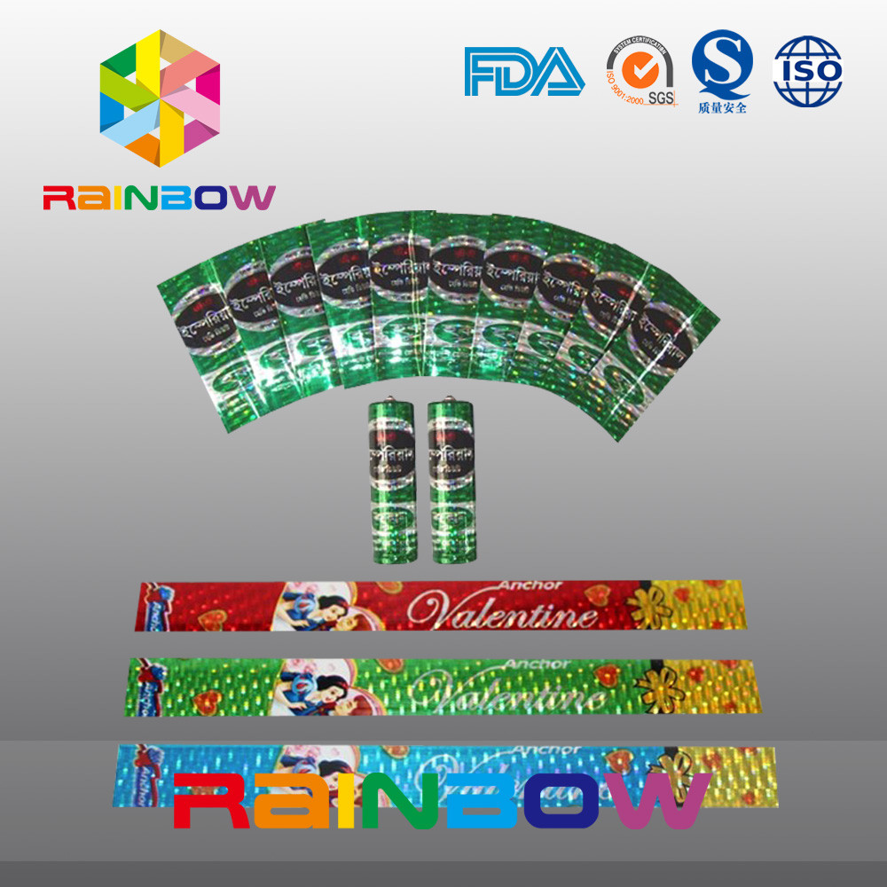 Certyfikowane przez FDA rękawy termokurczliwe do baterii, etykiety termokurczliwe do butelek