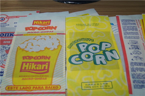 Food Grade Flat Bottom Brown Dostosowane torby papierowe Top Open for Snack