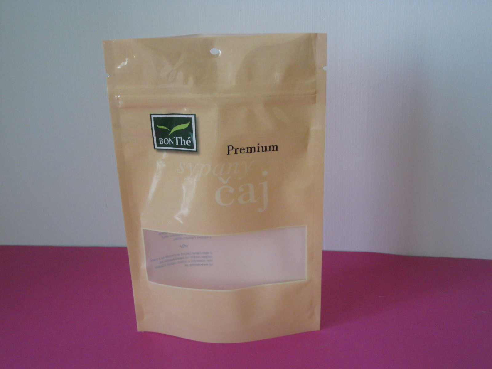 Opakowanie z pokryciem z folii aluminiowej do recyklingu, laminowane, wsuwane etui z mylaru z okienkiem