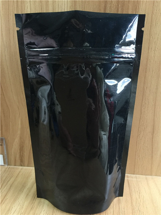 Folia aluminiowa Worki dolnego fałdu Przechowywanie Ziplock Pakowanie w proszku z dmuchanego ryżu