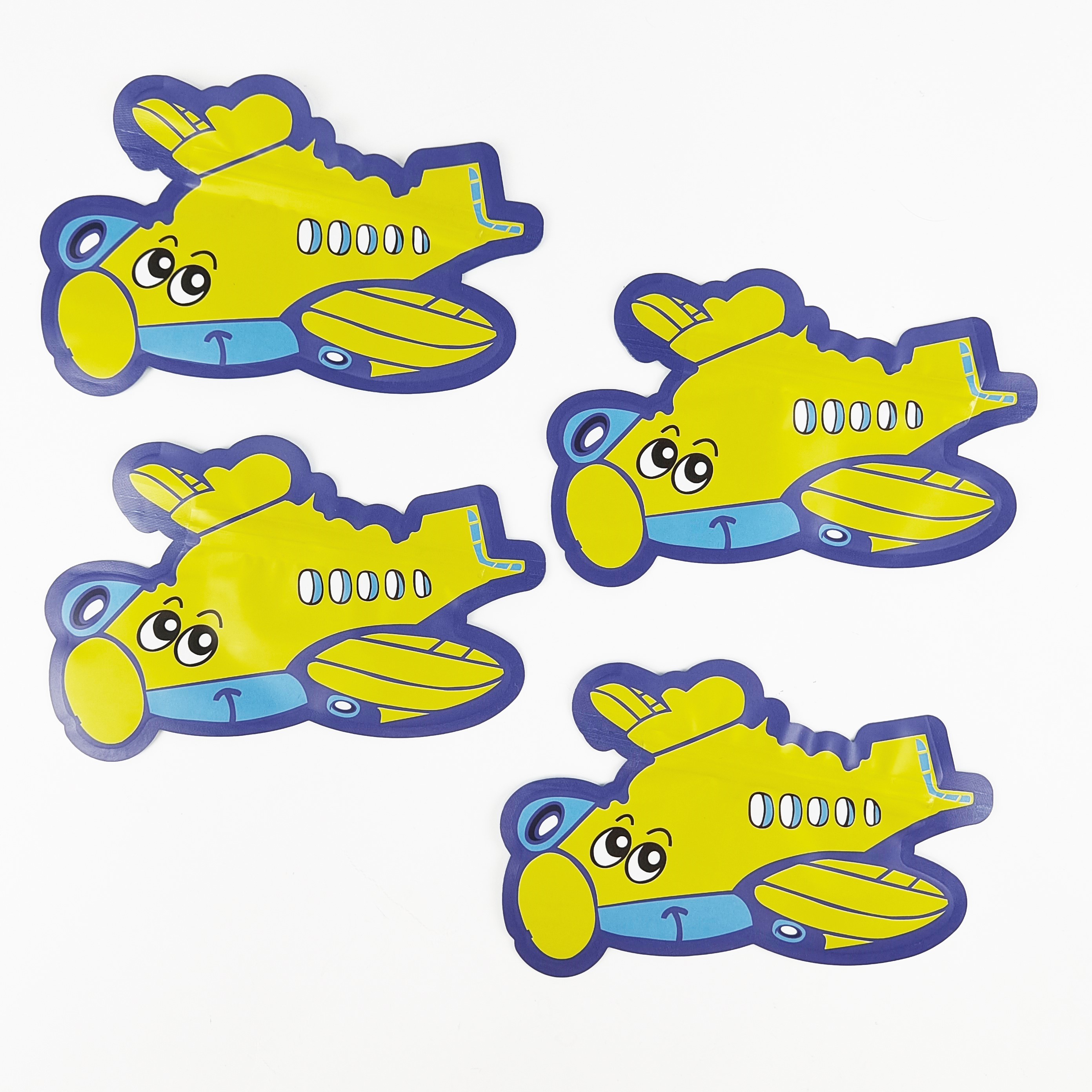 Die Cut Wielokrotnego użytku Stand Up Ziplock Torby Odporne na zapach 3,5g Torby Mylar