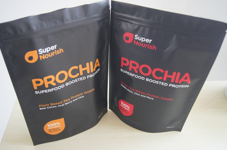 Ziplock Stand Up Folia aluminiowa woreczek foliowy do herbaty / kawy / płynu