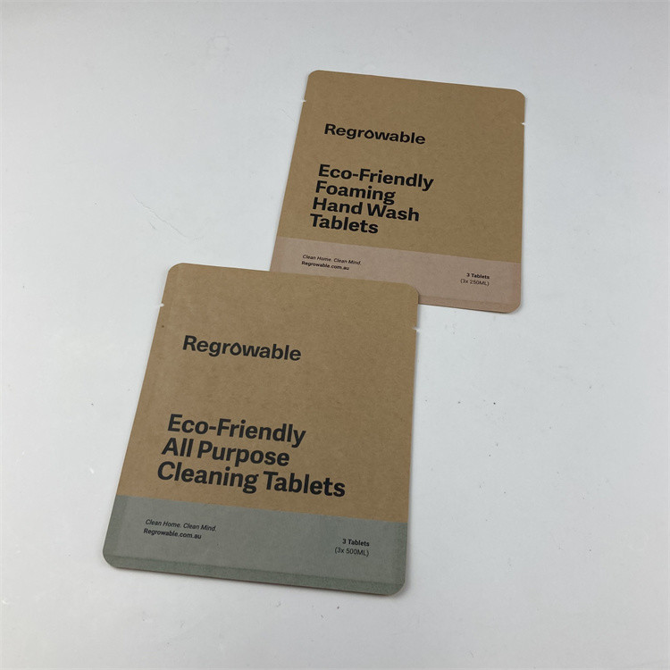 Cyfrowo drukowana płaska saszetka wielokrotnego użytku PLA PLA do płatków oczyszczających do makijażu