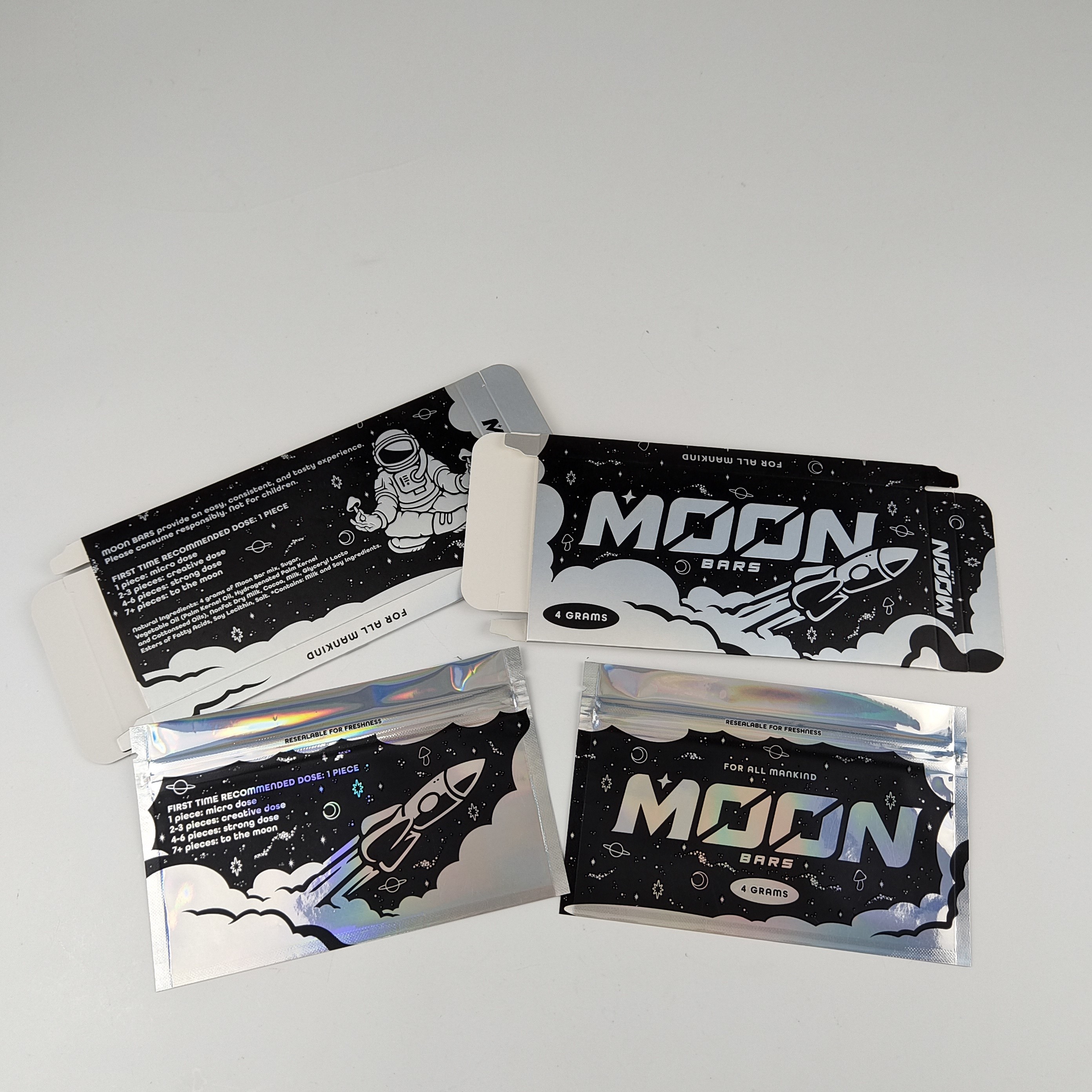 Czekoladowy batonik Opakowania na żywność Pudełko papierowe Druk na zamówienie Kartonowe pudełka na żywność