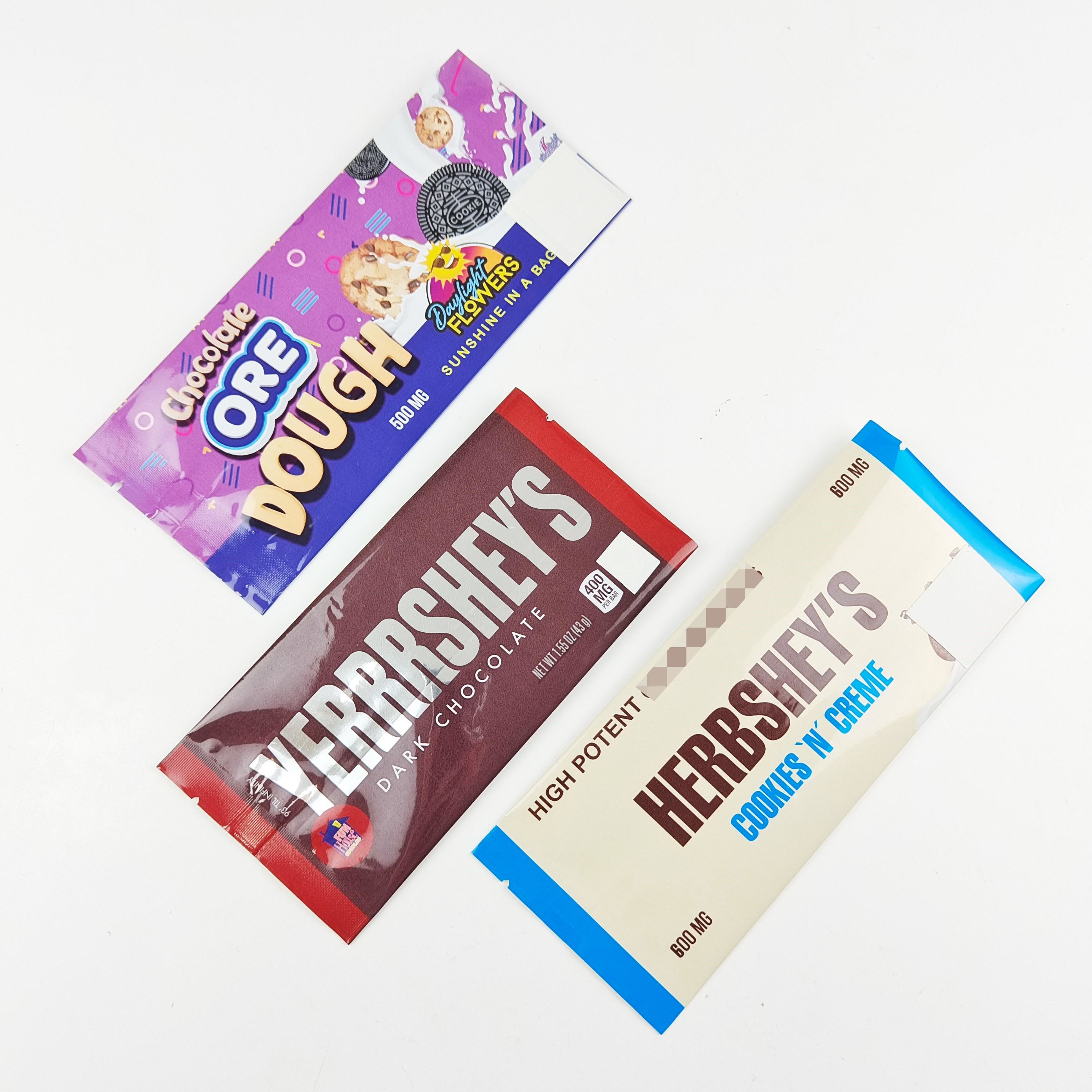 500mg Torby do pakowania czekolady Odporna na wilgoć torba z jadalnej folii aluminiowej