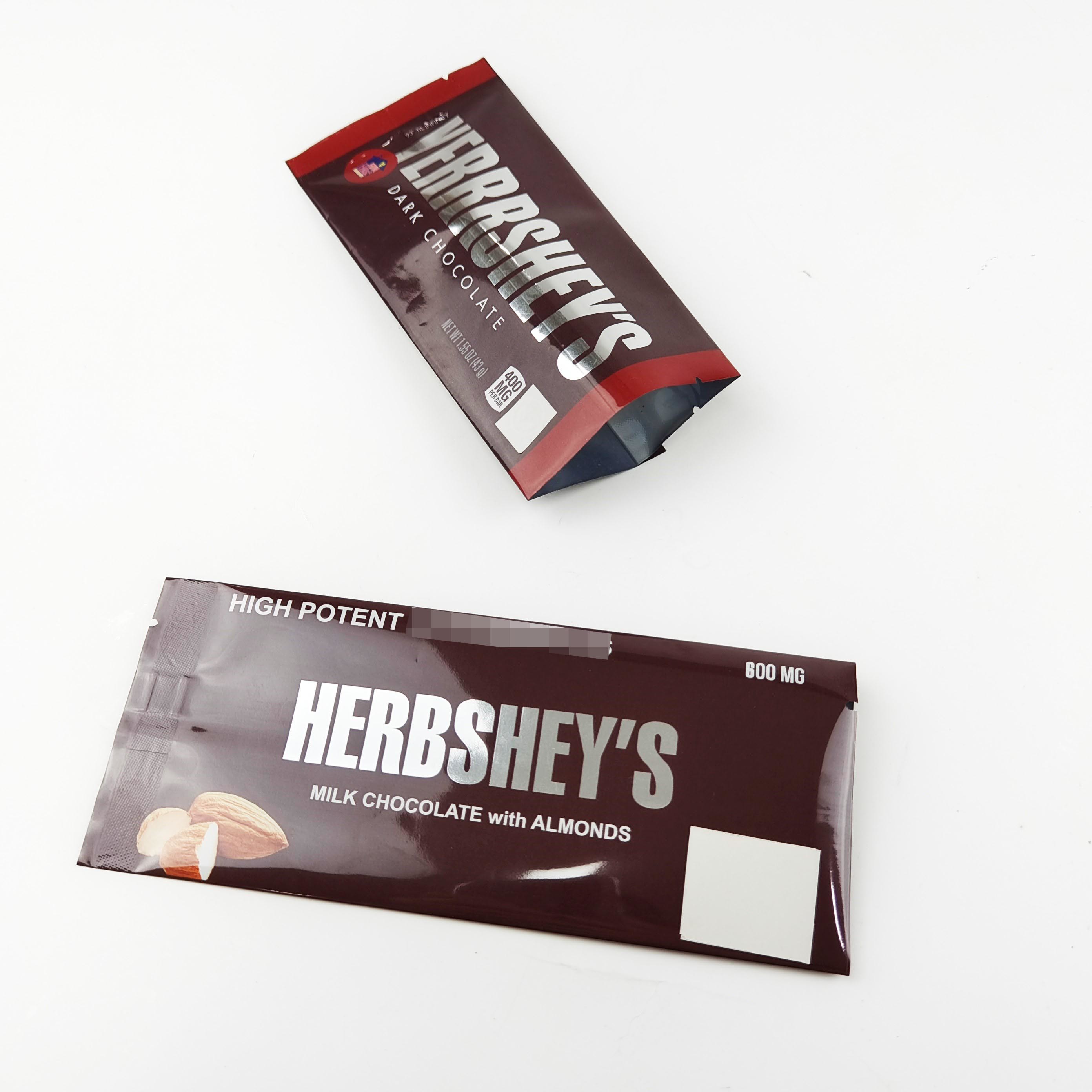 600 mg worek do pakowania czekolady Niestandardowa torba foliowa z logo Saszetki do pakowania czekolady