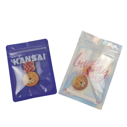 Dostosuj 35g opakowania z mylarem na żywność Cannabis Plastic Mylar Stand Up woreczki