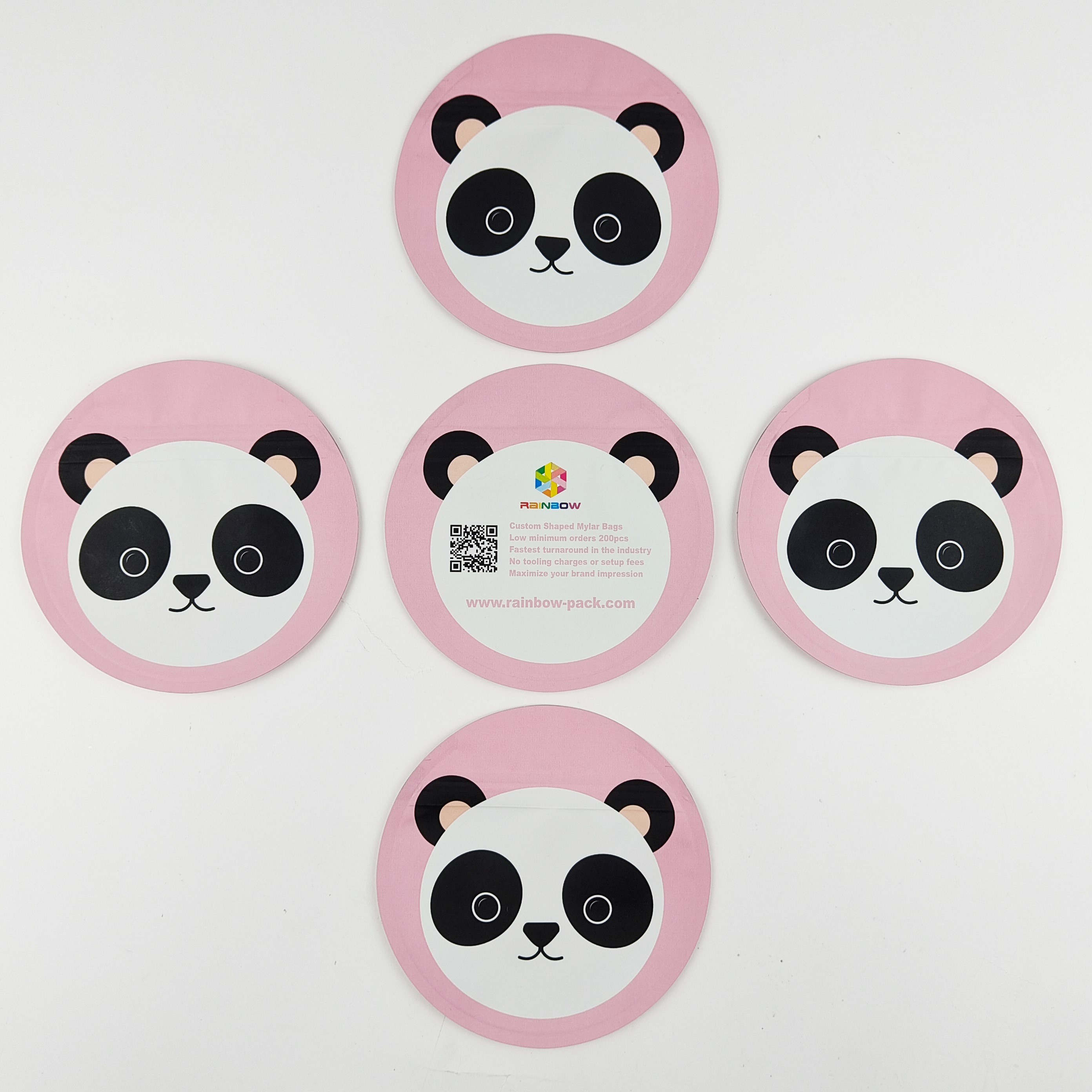 3,5 g 7 g Jadalne cukierki Torba o specjalnym kształcie Nieregularne, odporne na zapachy Die Cut Mylar Bags