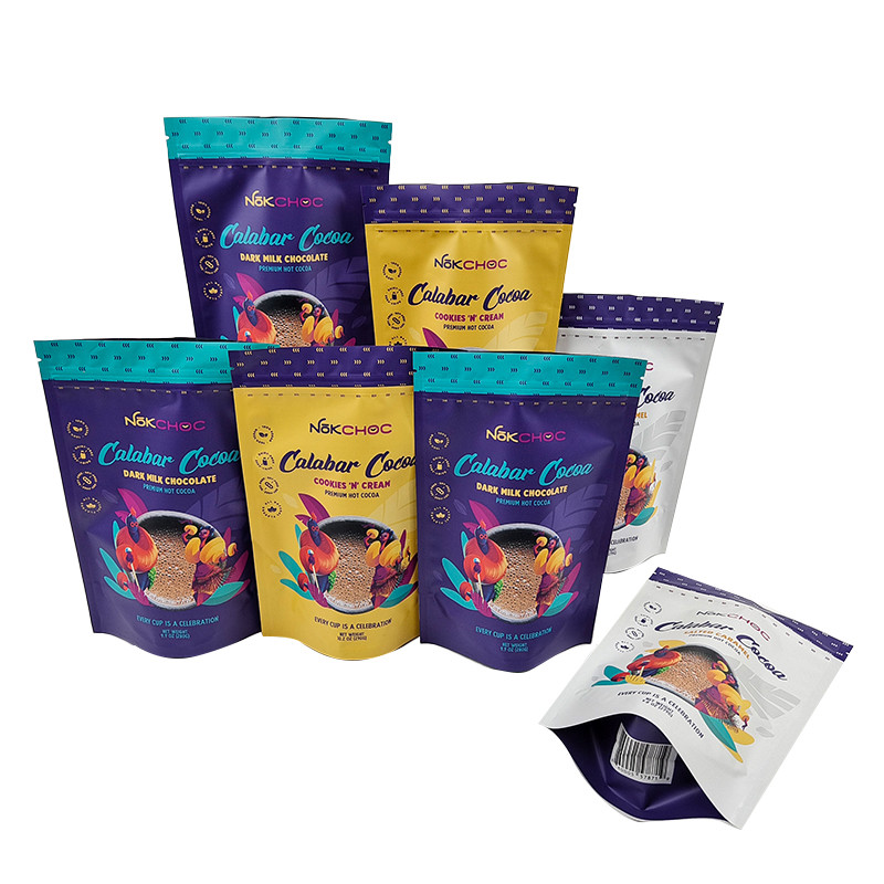 Dostosowane opakowanie jadalne Stand Up Pouch Bag z zamkiem błyskawicznym odpornym na zapachy