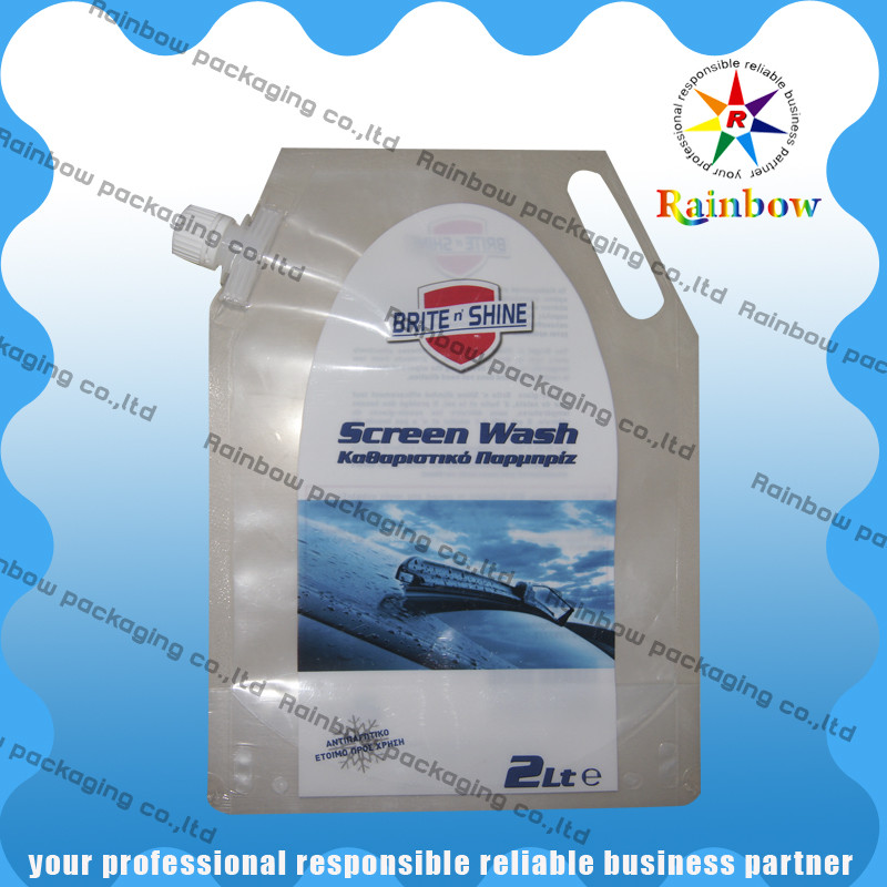 Wyczyść opakowanie na saszetki z wylewką dla zwierząt z wieszakiem na napoje bezalkoholowe