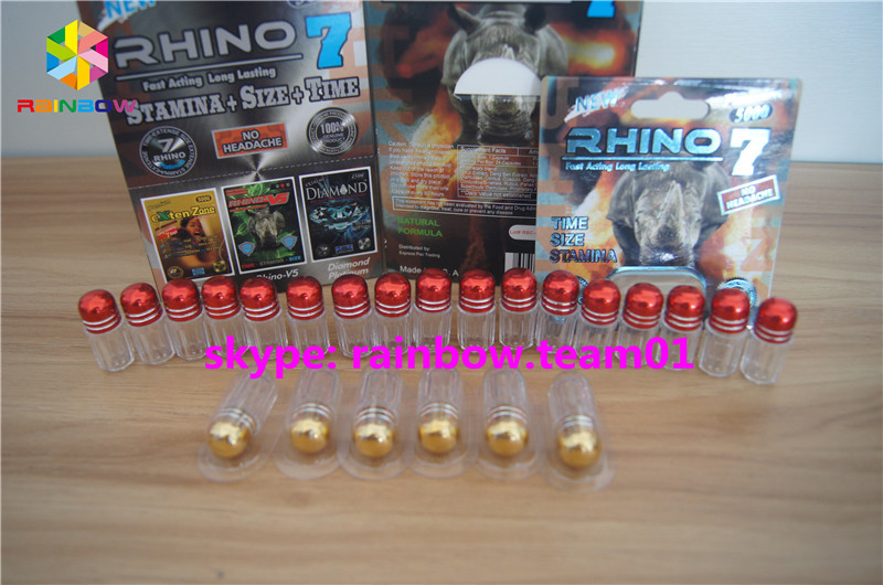 Enhancement / Capsule Bullet Pill Opakowanie blistrowe o rozmiarach standardowych