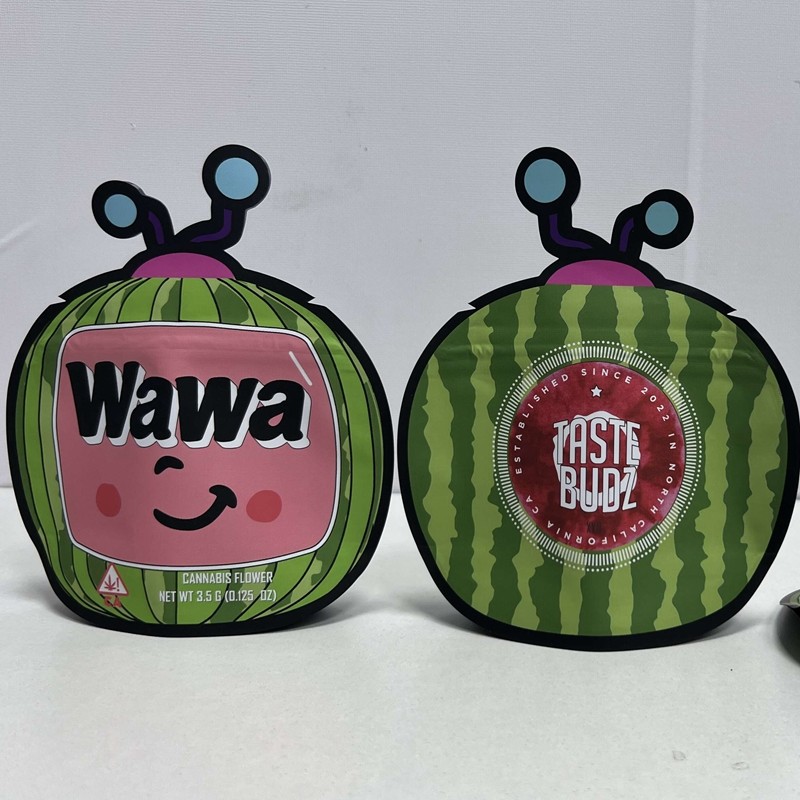 Folia z tworzywa sztucznego Opakowania na kadzidła ziołowe Mylar Bag Stand Up Pouch Cannabis Flower