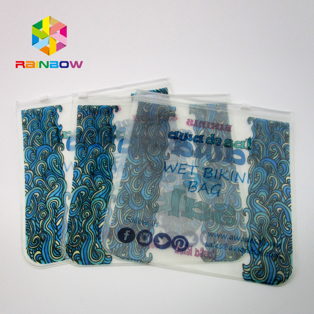 Przezroczysta torba z PCV na bikini, plastikowa torba na ramię EVA z zamkiem