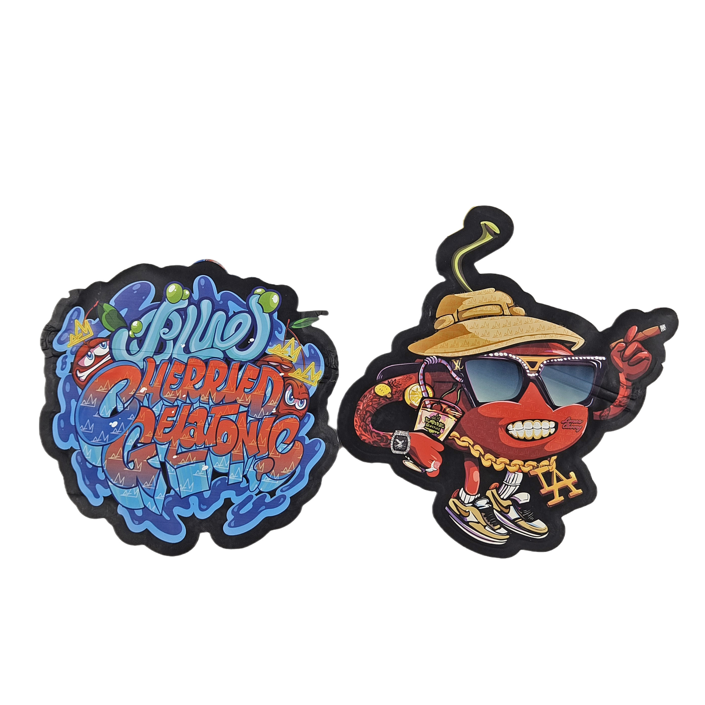 3,5 g 7 g 14 g 28 g Niestandardowy projekt Nieregularne zabezpieczenie przed dziećmi Wycinane plastikowe opakowania w kształcie przekąsek