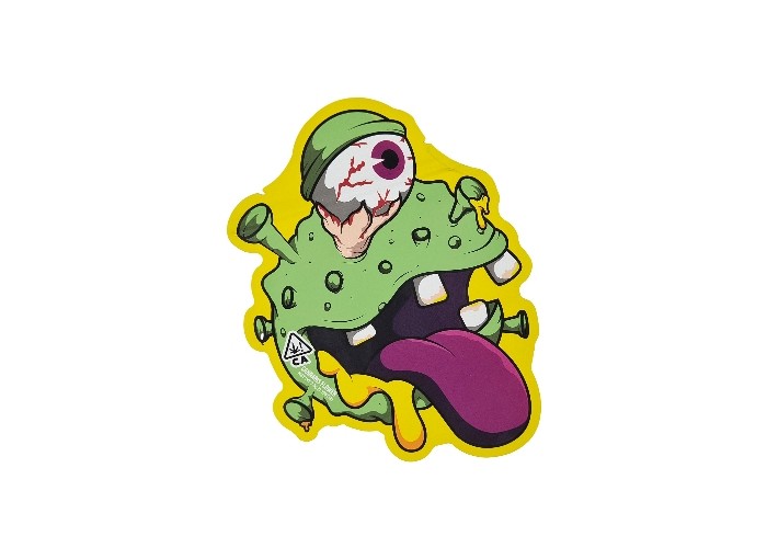 Miękkie w dotyku, odporne na zapachy 3,5 g wycinane worki mylarowe Hologramowe opakowanie jadalne