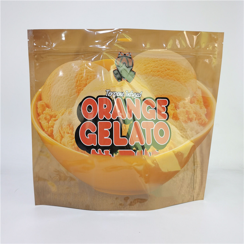 Digital Printing Bag 3.5G 1LB Soft Touch Holografic Pocket High Barrier Smell Proof Child Proof Zipper Stand Up Bag