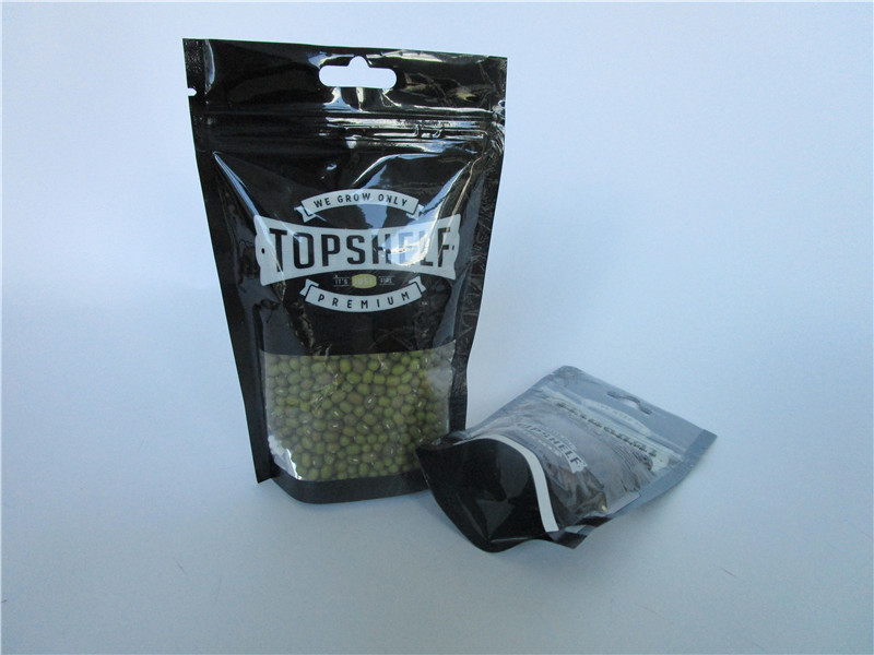 Mylar Ziplock pojemnik na torebkę mariguana Pojemnik na nasiona Marihuany Opakowanie z prywatnego tworzywa sztucznego