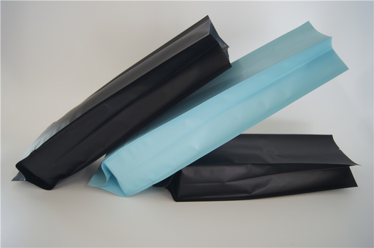 Dostosowany do druku aluminiowy klin boczny 1lb 2lb 5lb 250g 500g 1kg 3kg Torebka do parzenia kawy