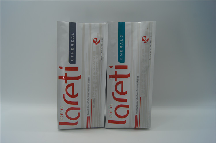 Dostosowane worki do pakowania bocznego kawy do kawy mielonej z zaworem