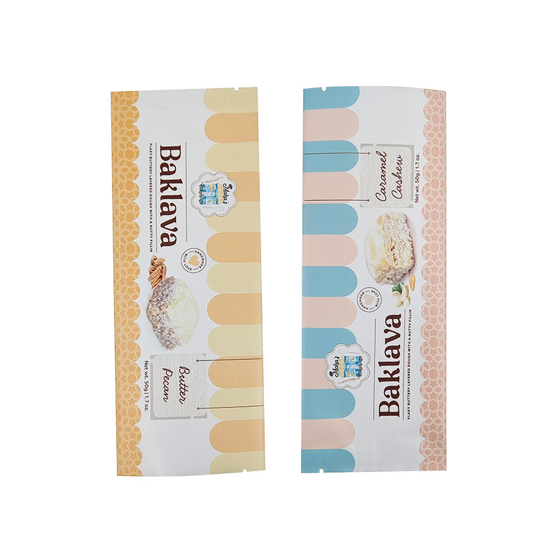 Sprzedaż hurtowa Żywnościowa Niestandardowo wydrukowana płaska torba torba opakowanie niskie MOQ biodegradowalna torba torba