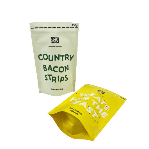 Biodegradowalny worek do pakowania ziaren kawy, papier kraft, poddawany recyklingowi, worek do kawy