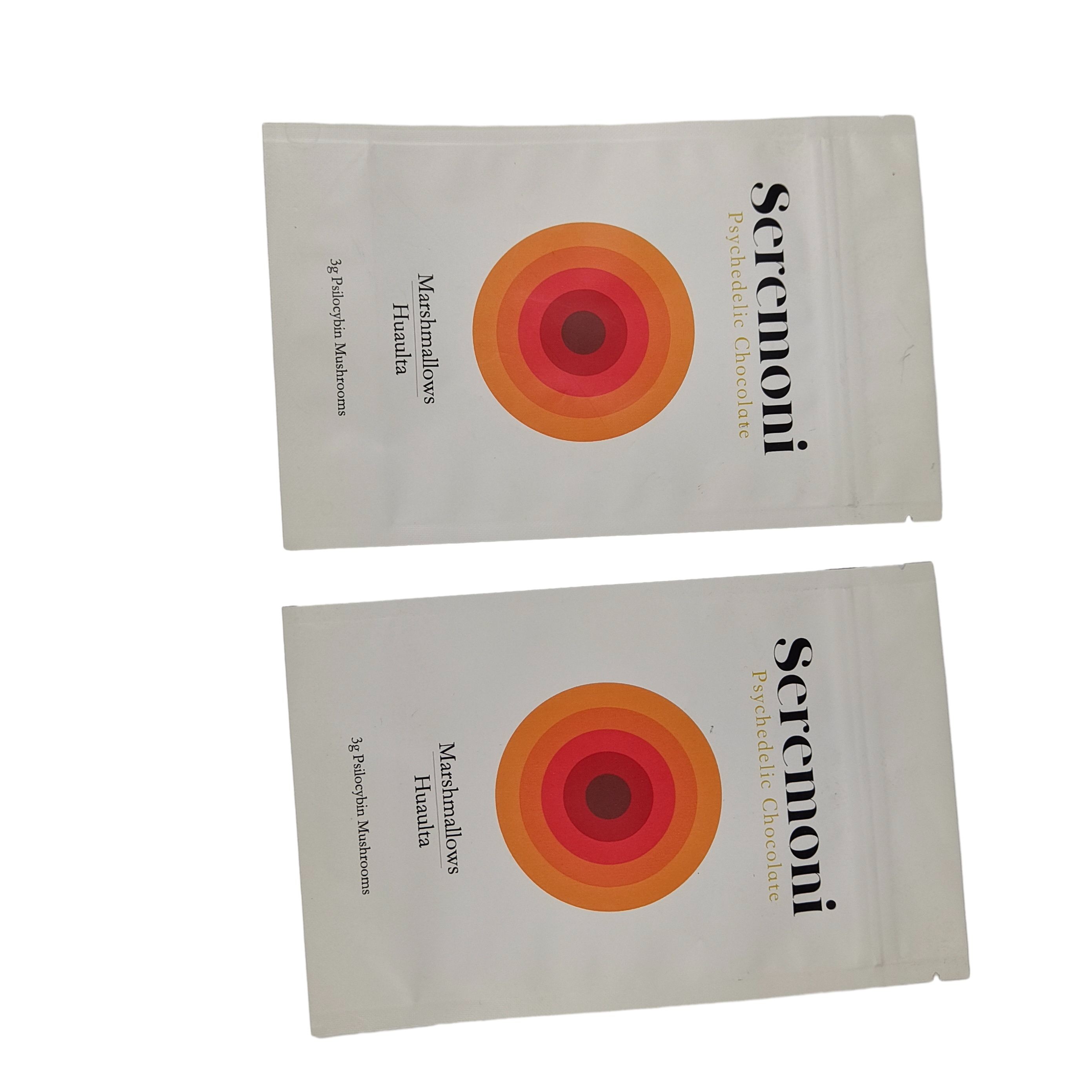 Sprzedaż hurtowa Małe worki na zamówienie Rozmiar 10g 150g 300g Laminatowy Stand Up Pocket Wstrzykiwacz foliowy z zamkiem