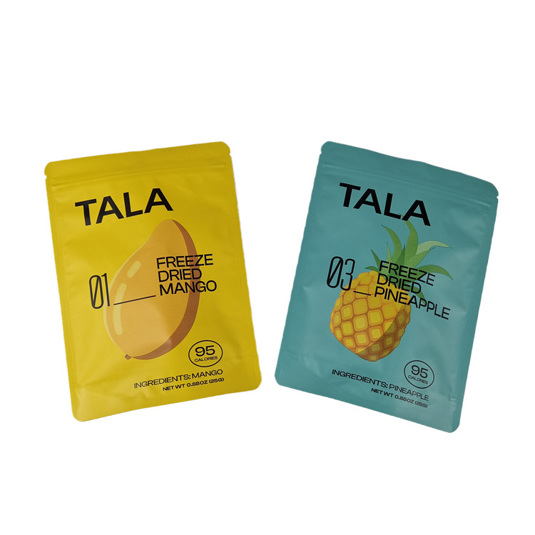 Niski MOQ Niestandardowe orzechy orzechowe suszone owoce przekąski opakowania żywnościowe torebki miękkiego dotyku torba Mylar