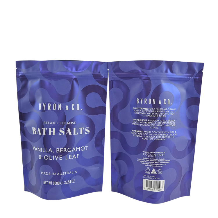 Mylar Worki do jedzenia Kraft papier Ziplock Stand Up Pocket