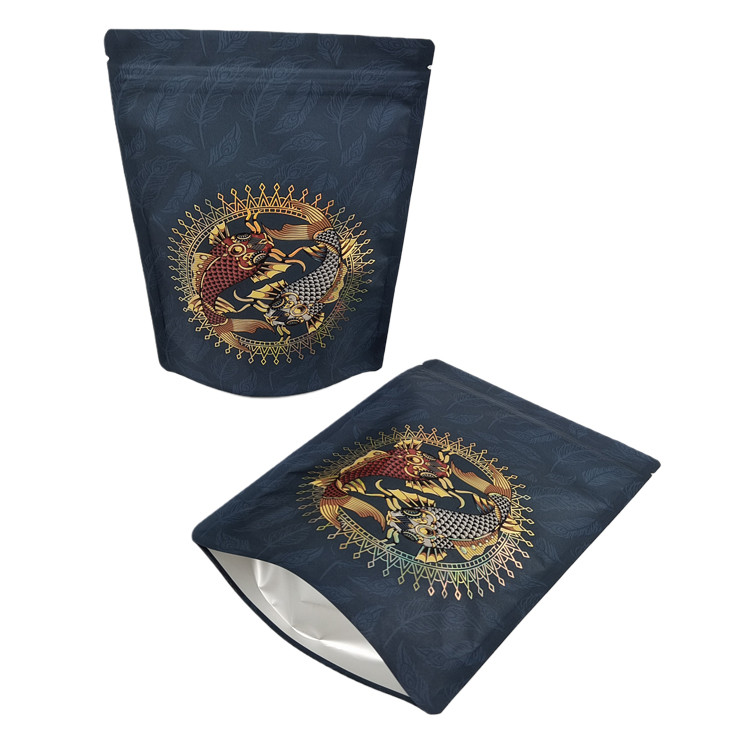 Fabrycznie dostarczana folia aluminiowa z tworzyw sztucznych Mylar Food Packaging Bag Czekolada orzechowa cukierki ea smSell Proof Bags z logo