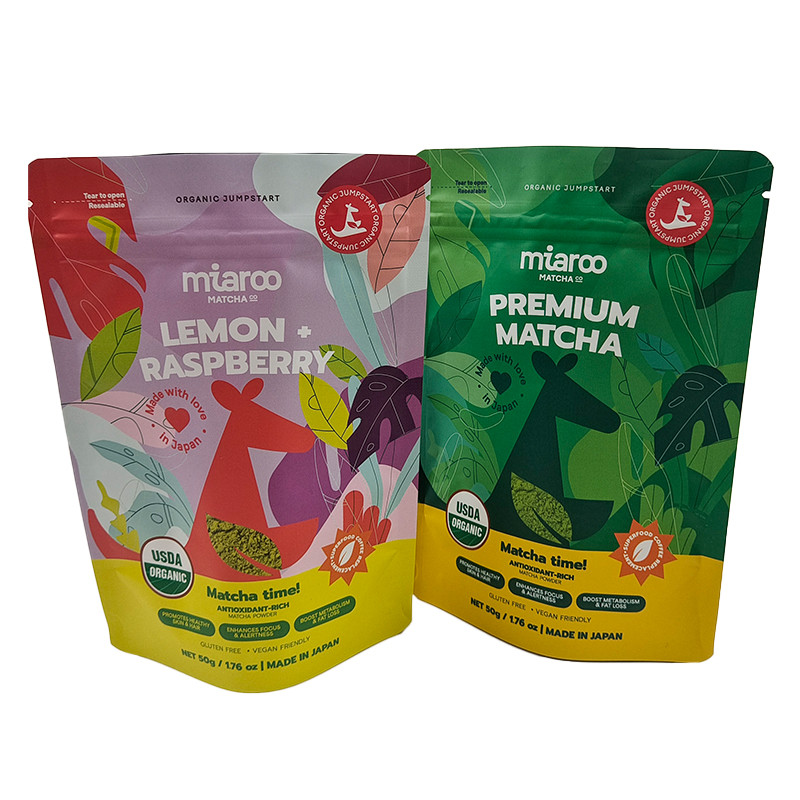 Plastikowe torebki przezroczyste 500g torebki Mylar torebki Mylar niestandardowo wydrukowane zamki