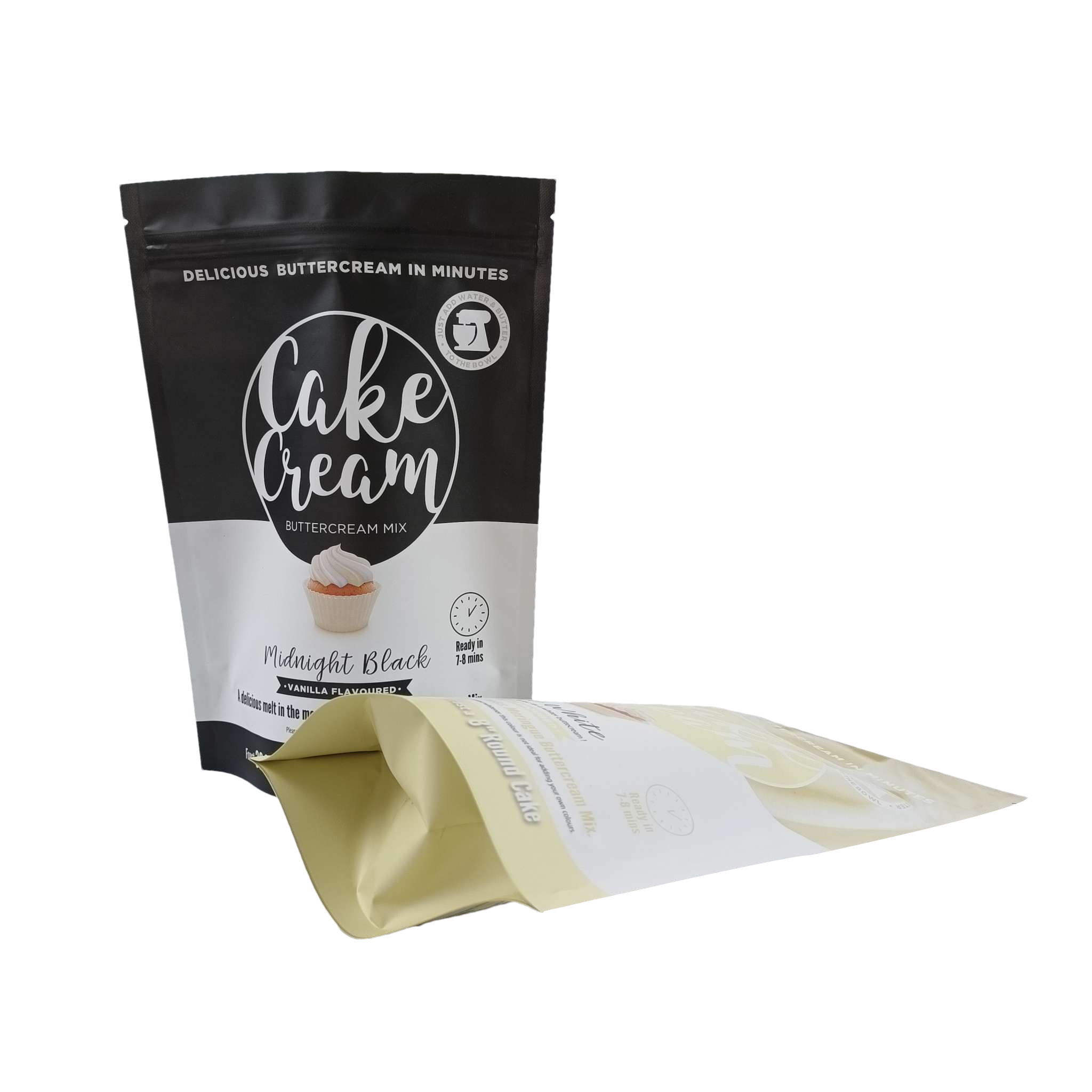 Niestandardowa torebka stojąca z matą do pakowania skarpetek