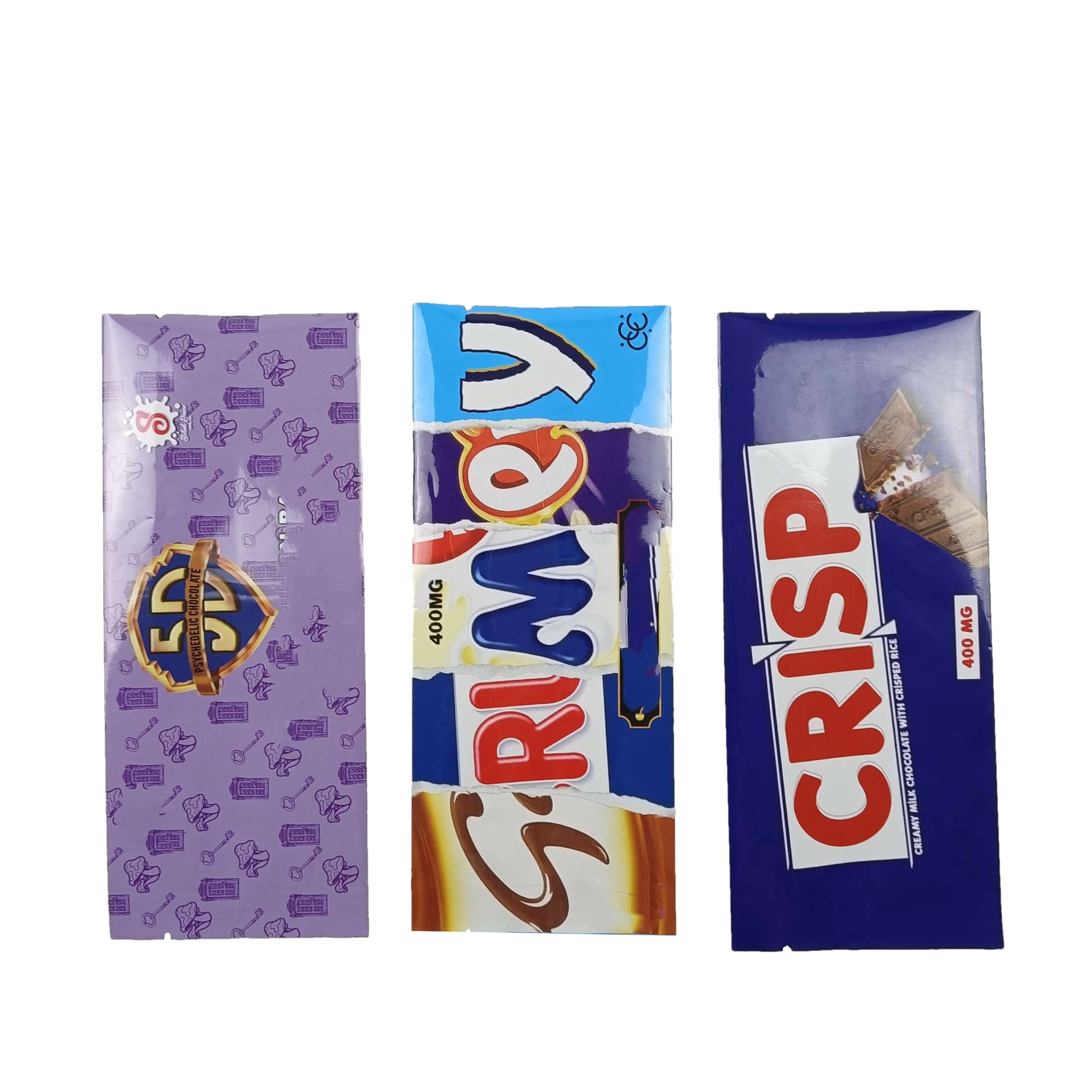 Pusty worek z białkiem cukru, kawa, proszek z białkiem, tylna strona