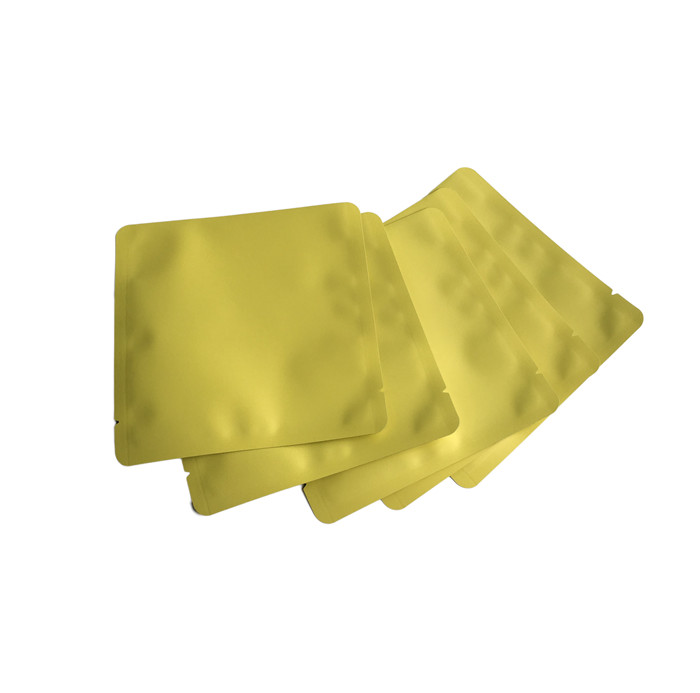 Logo niestandardowe Żywność klasy przejrzysty przedni zamek 3 Side Seal Bag dla maski twarzy