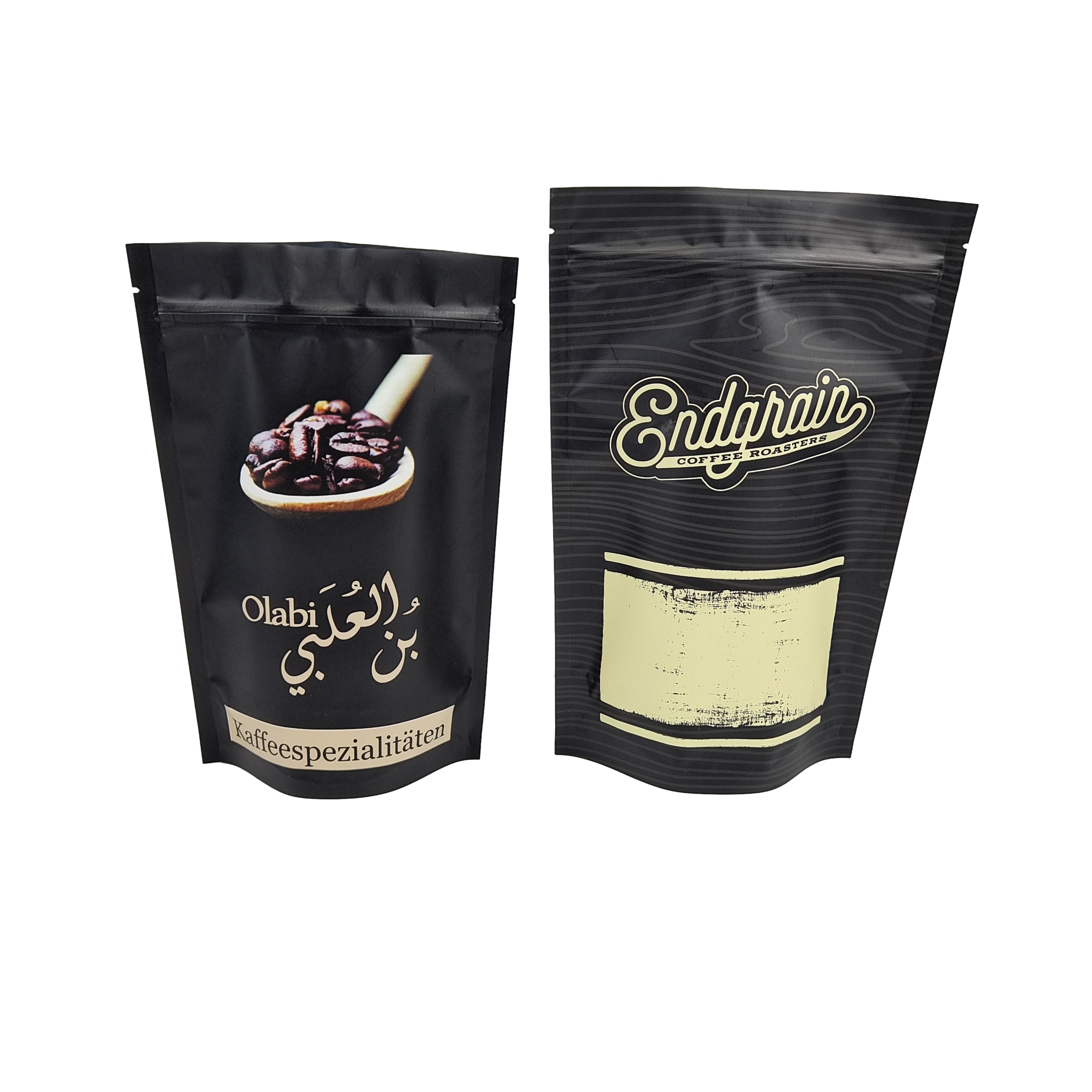 Ciepło zamknięte worki z zakładkami do jedzenia z zaworami na zamówienie