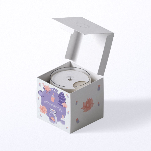 Karton na zamówienie Pudełka z papieru drukowanego Kosmetyczne opakowania w rzeźbie Zatwierdzenie SGS