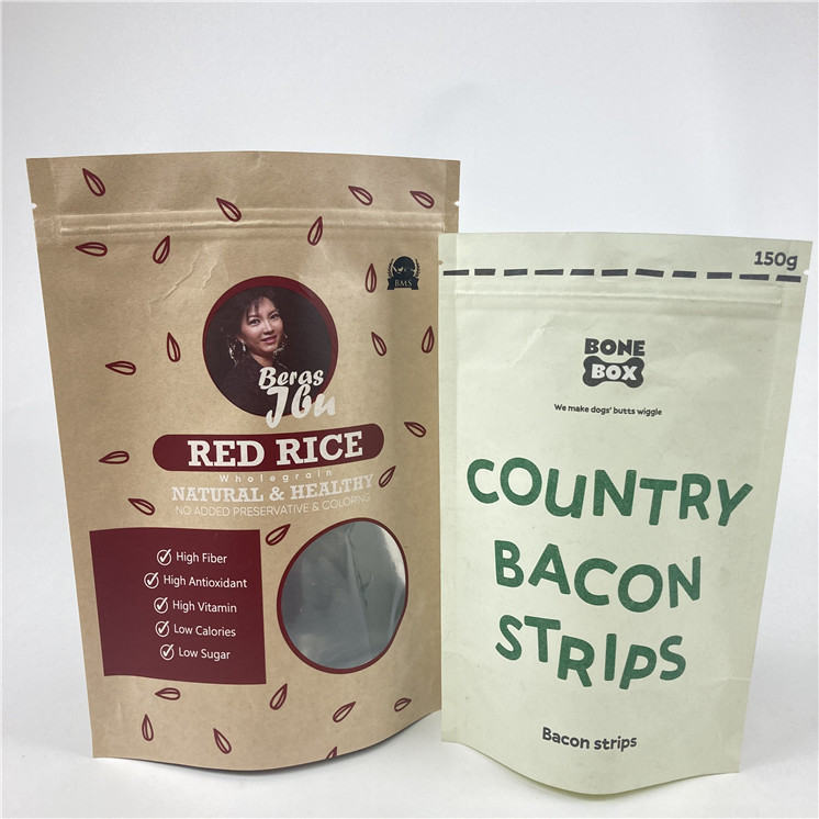 Zapewnienie jakości Stand Up Aluminium Foil Bag With Zipper Food Snack Packaging Bag