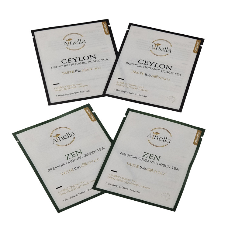 Nieduży worek kompostowalny do herbaty, kawa, proszek, biodegradowalna torebka z papieru