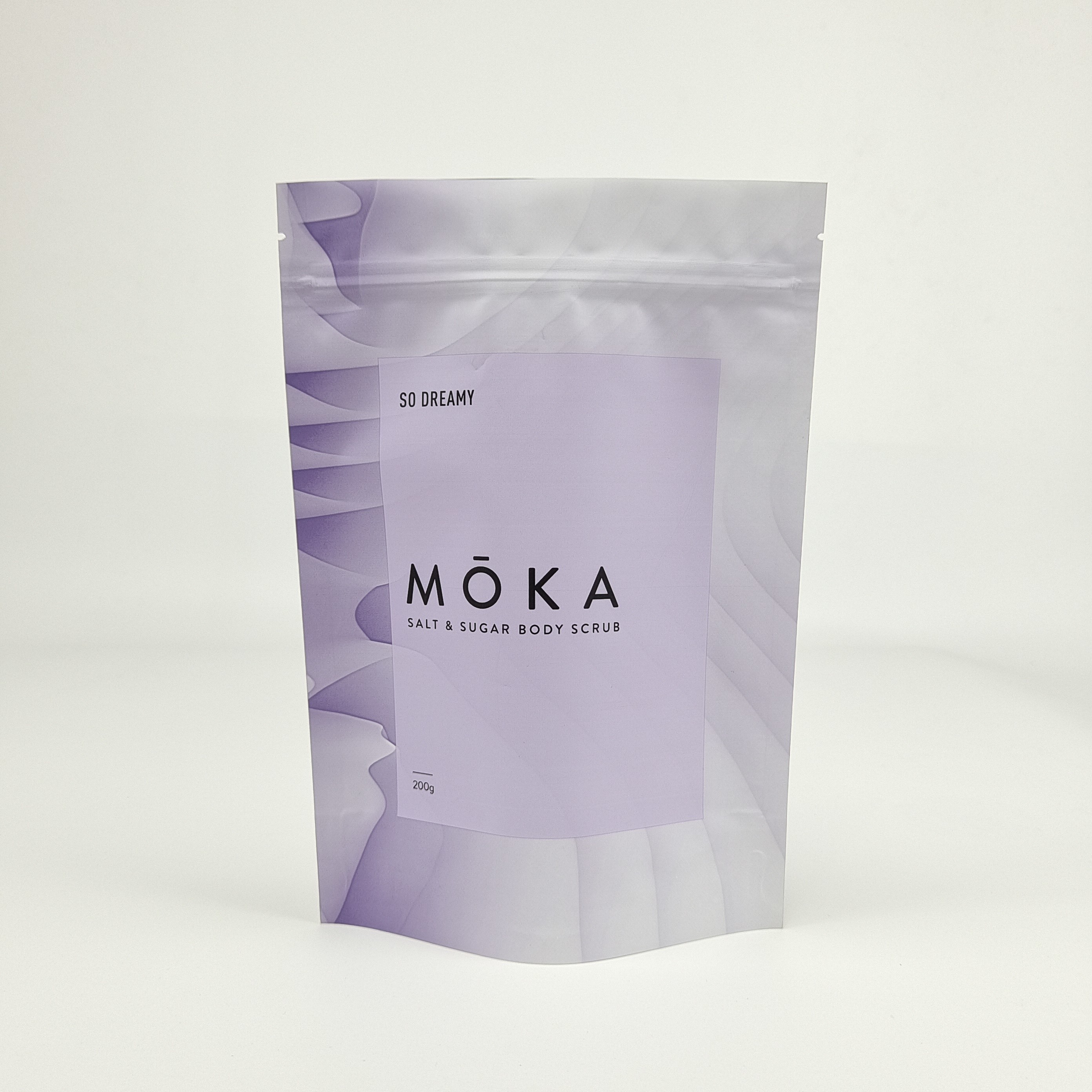 Dedykowane drukowanie cyfrowe Kraft Paper Pocket Stand Up Ziplock Aluminium Foil Bags For Coffee Body Scrub Packaging